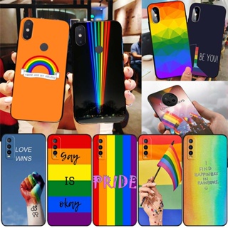 เคสโทรศัพท์มือถือซิลิโคน TPU แบบนิ่ม ลาย FM17 Gay Lesbian LGBT Rainbow Pride สําหรับ Xiaomi Poco M6 Pro Redmi 12 5G Note 12T Pro 12R