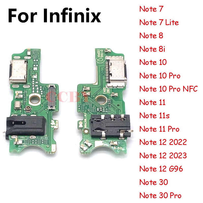 บอร์ดชาร์จ USB สําหรับ Infinix Note 7 8 8i 10 11 11S 12 30 Pro Lite VIP ...