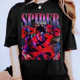 เสื้อเชิ้ต ลาย Spider Man 2099 | เสื้อเชิ้ต ลายแมงมุม สไตล์วินเทจ 2099 | เสื้อเชิ้ต Homage Spider 2099 | Miguel OHara Spider Man Across The