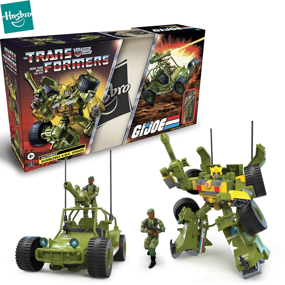 Stocked Hasbro Transformers Collaborative G.i. Joe MashUp Bumblebee
