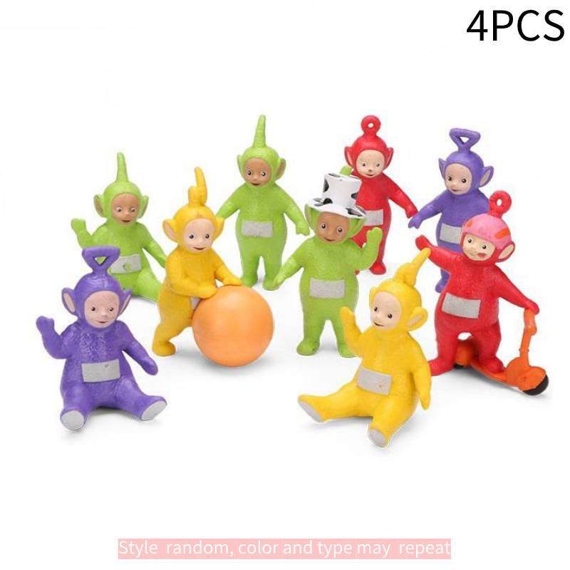 เคส Pvc Charming Teletubbies อุปกรณ์เสริมโทรศัพท์รูปเด็ก 5-9 ซม./1.96-3 ...