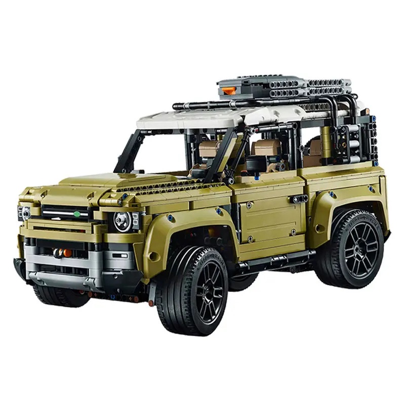 2573pcs Famous Rover Off-Road Defender Car Blocks Vehicle Model Land ...