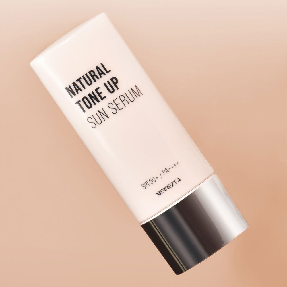 Merrezca Natural Tone Up Sun Serum SPF50+ PA++++ 40ml เมอร์เรซกา กันแดด ...