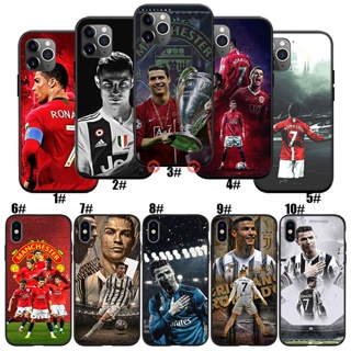 Bo20 เคสโทรศัพท์มือถือ ซิลิโคนนุ่ม ลาย Cristiano Ronaldo CR7 สําหรับ iPhone 8 8+ 7 7+ 6S 6 6+ Plus 5 5S
