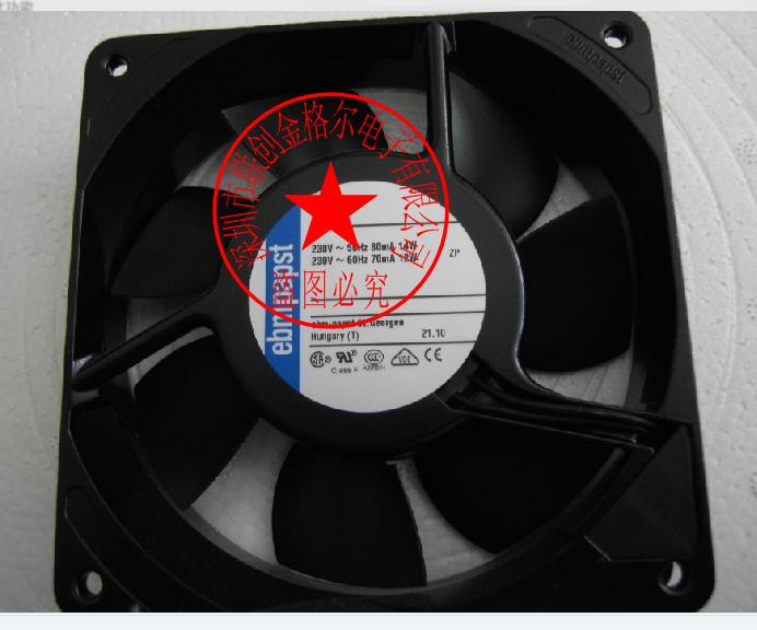 พัดลมอุปกรณ์โครงอลูมิเนียมแท้ดั้งเดิม 9956M AC230V 60/50MA 10/8W12025 ...