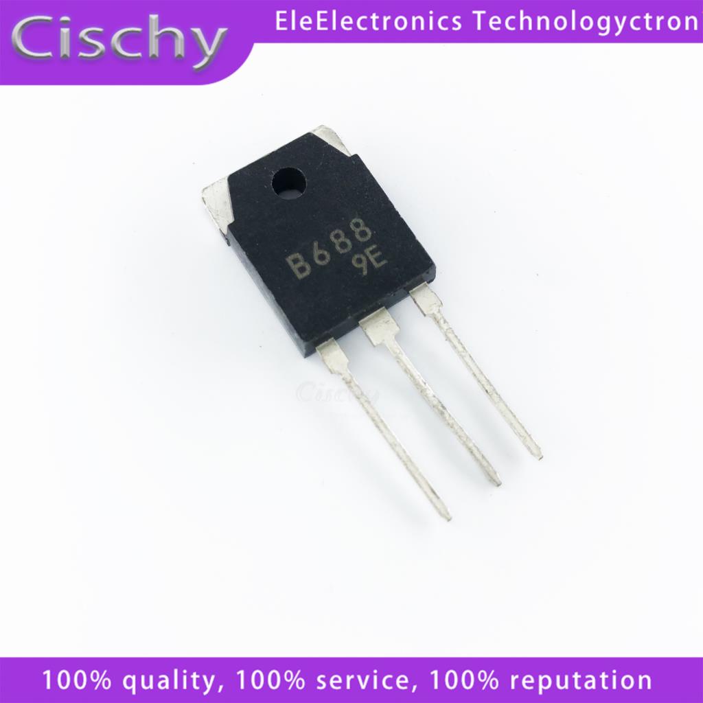 1 คู่ 2SB688 2SD718 ( 1 ชิ้น B688 + 1 ชิ้น D718 ) TO-247 ใหม่ original ...
