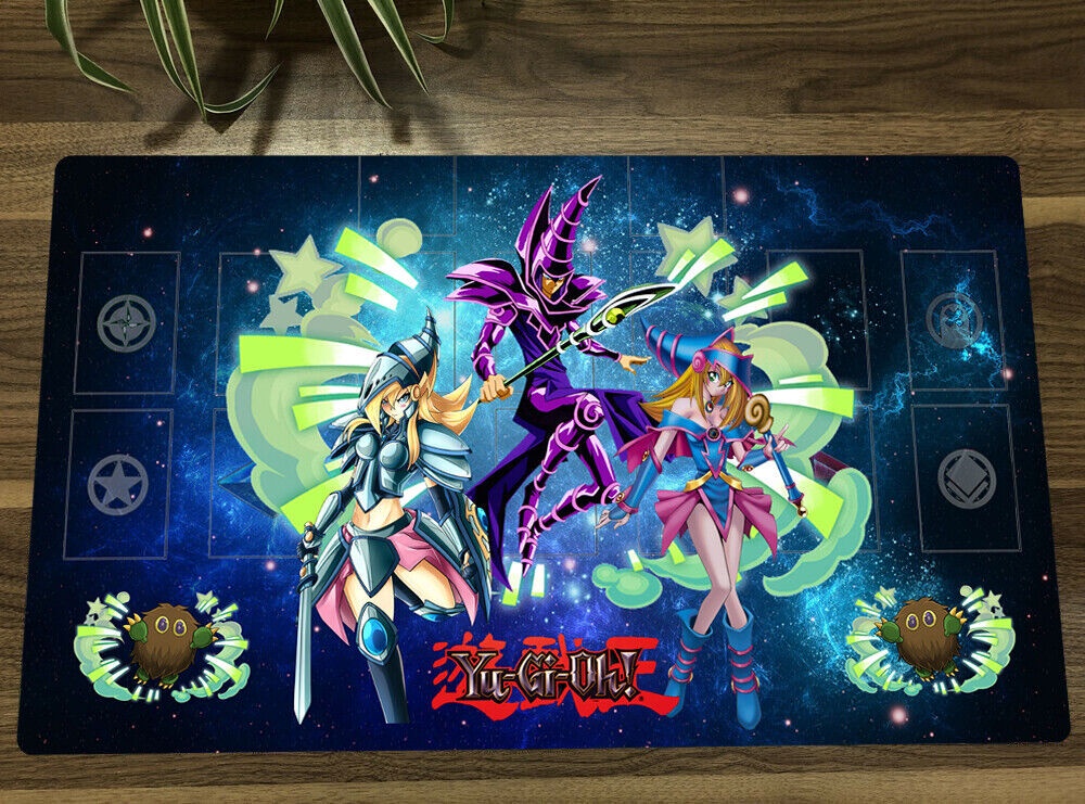 ใหม่ YuGiOh! Playmat Dark Magician CCG TCG แผ่นรองการ์ดเกมเทรดดิ้ง No.266 Shopee Thailand