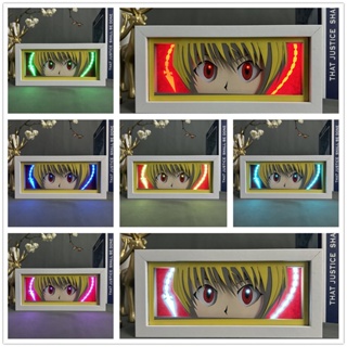 โคมไฟตั้งโต๊ะ ลาย Hunter X Hunter Night Light Kurapika สําหรับตกแต่งห้อง