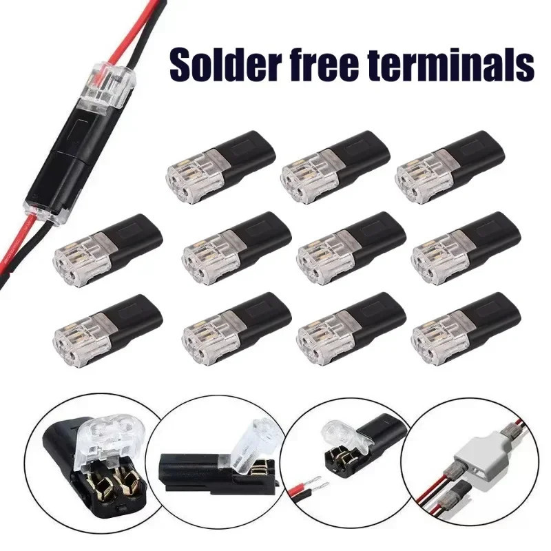 10 ชิ้น 2Pin Way Plug ขั้วต่อสายไฟรถยนต์/สายไฟยานยนต์ไฟฟ้า Quick ...