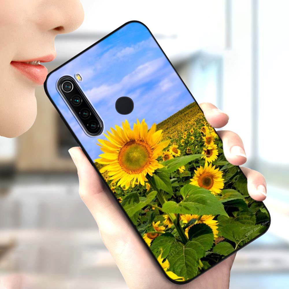 เคสโทรศัพท์มือถือ-ซิลิโคนนิ่ม-tpu-ลายดอกทานตะวัน-ดอกเดซี่น้อย-fm77-สําหรับ-xiaomi-poco-m6-pro-redmi-12-5g-note-12t-pro-12r