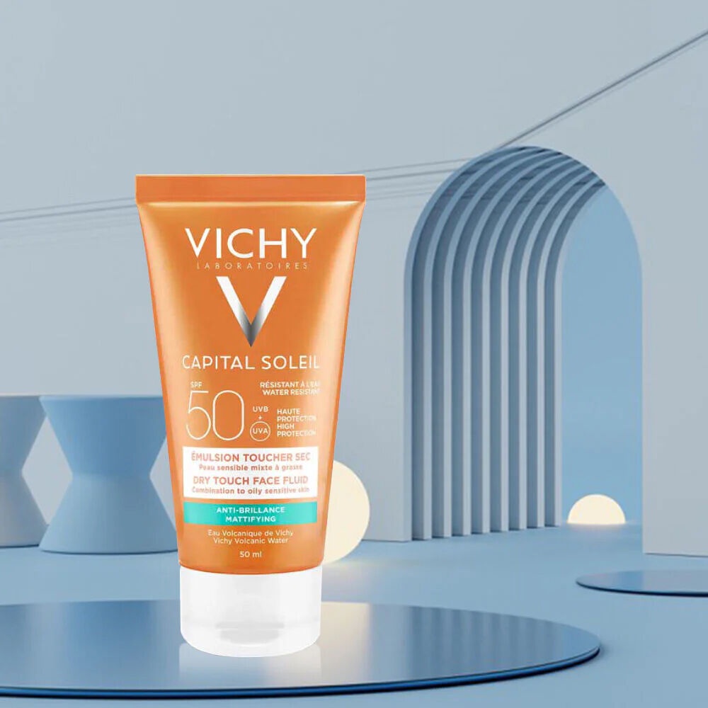 Vichy Capital Soliel Dry Touch Cr Spf50 50Ml