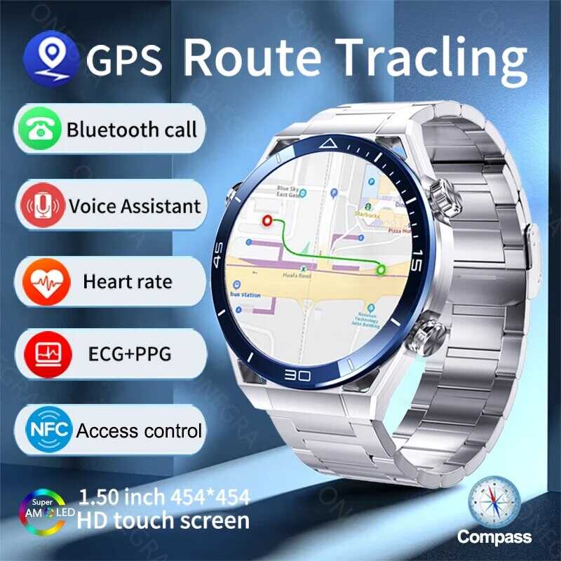 For Huawei Ultimate New Smart Wat Men NFC Ecg+Ppg Bluetooth Call GPS
