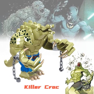 ของเล่นบล็อกตัวต่อ Marvel Series Killer Croc ขนาดเล็ก สําหรับผู้ใหญ่
