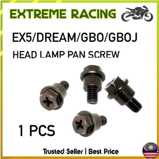 หลอดไฟหน้ารถยนต์ ด้านหน้า ฝันดี GBO PETAK GBOJ SKRU BOLT LAMPU DEPAN BESAR สําหรับ HONDA EX5 1 ชิ้น