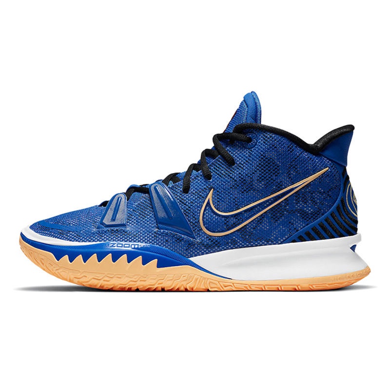 Nike Kyrie 7 รองเท้าผู้ชาย รุ่นสีดำและสีน้ำเงินรองเท้าบาสเก็ตบอลกันลื่น ...