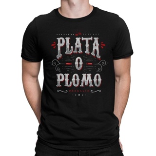 เสื้อยืด Pablo Escobar Plata O Plomo ทุกขนาด สําหรับผู้ชาย ผู้หญิง (pfa-290)