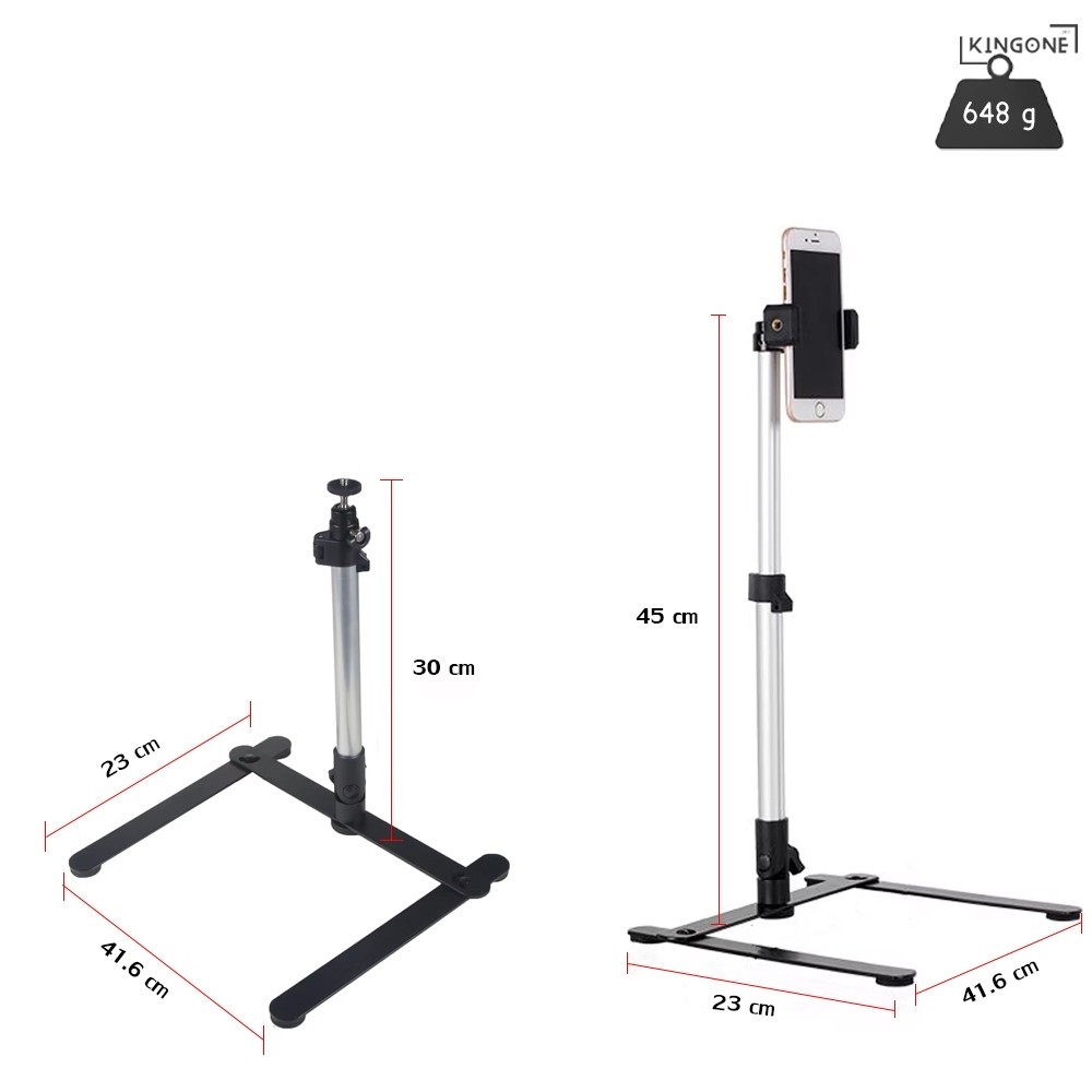 photography studio stand set ชุดขาตั้งสตูดิโอถ่ายภาพ ปรับได้ 2 ระดับ สี ...