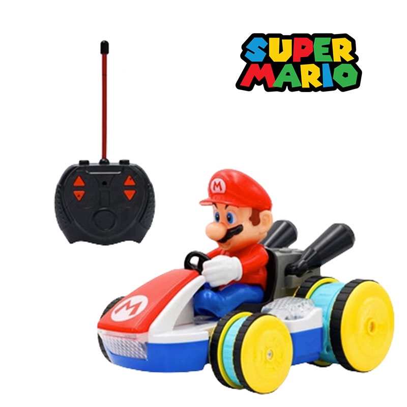 Mario Rc Car Impressionive Stunt Vehicle พร้อมไฟเรืองแสงและ Captivating ...