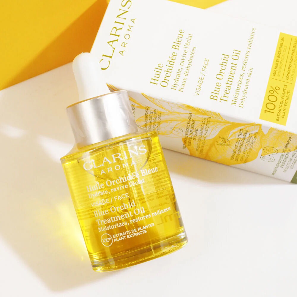 Clarins Blue Orchid Face Treatment Oil 30ml. | Shopee Thailand