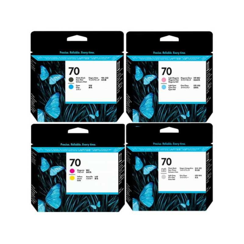 ต้นฉบับใหม่ 70 หัวพิมพ์ C9404A C9406A C9405A C9407A หัวพิมพ์สำหรับ HP ...