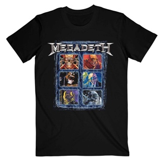เสื้อยืด พิมพ์ลาย Megadeth Vic Head Grip สําหรับผู้ชาย และผู้หญิง