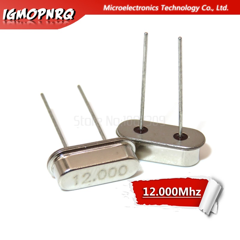 10pcs Quarz Passiver Kristalloszillator Resonator 27MHz 27M 27.000 MHz 27.000 m HC-49S DIP-2