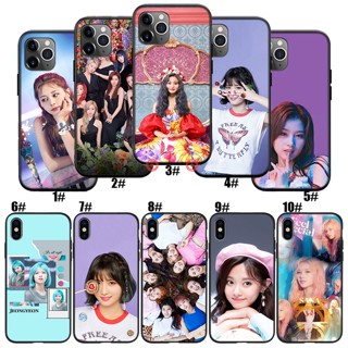 Bo66 เคสโทรศัพท์มือถือ ซิลิโคนนุ่ม ลายวง Twice Girl สําหรับ iPhone 12 Pro Max Mini X XS