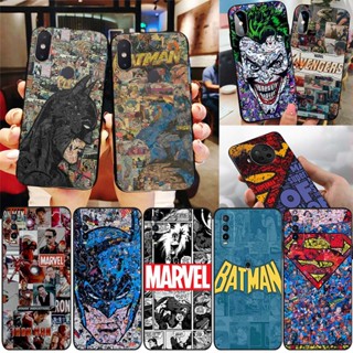 เคสโทรศัพท์มือถือซิลิโคน TPU แบบนิ่ม ลาย FM4 Batman Superhero สําหรับ Xiaomi Poco M6 Pro Redmi 12 5G Note 12T Pro 12R