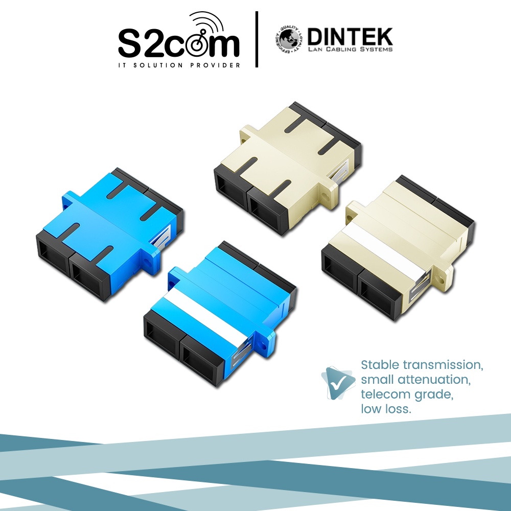 Dintek SC Singlemode Multimode Simplex Duplex Fiber Optic Coupler ...