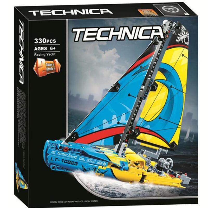 LEGO Mechanical transmission 42074 rowing and sailboat assembly Chinese ...