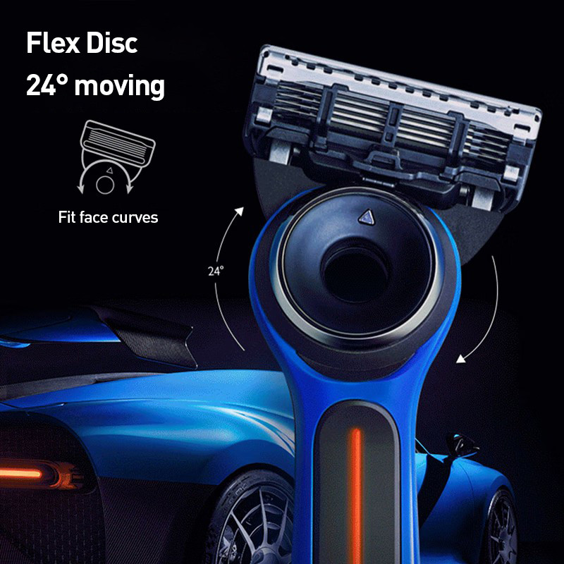 Gillette Labs Heated Razor Bugatti Limited Edition เครื่องมือโกนหนวดมีด ...