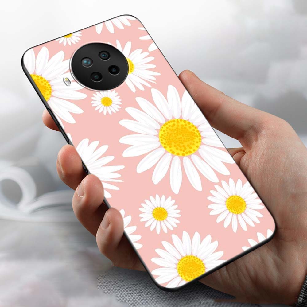 เคสโทรศัพท์มือถือ-ซิลิโคนนิ่ม-tpu-ลายดอกทานตะวัน-ดอกเดซี่น้อย-fm77-สําหรับ-xiaomi-poco-m6-pro-redmi-12-5g-note-12t-pro-12r