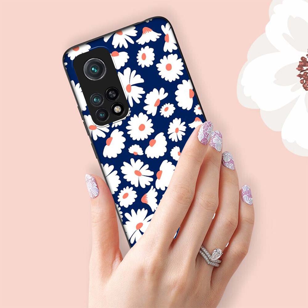 เคสโทรศัพท์มือถือ-ซิลิโคนนิ่ม-tpu-ลายดอกทานตะวัน-ดอกเดซี่น้อย-fm77-สําหรับ-xiaomi-poco-m6-pro-redmi-12-5g-note-12t-pro-12r