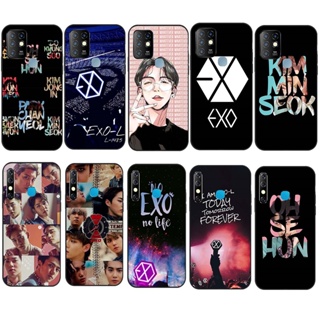 เคสโทรศัพท์มือถือซิลิโคน TPU แบบนิ่ม ลาย FM23 Kpop EXO Lucky สําหรับ Infinix Hot 30 Play 30 5G GT 10 Pro Note 30 5G 30 VIP