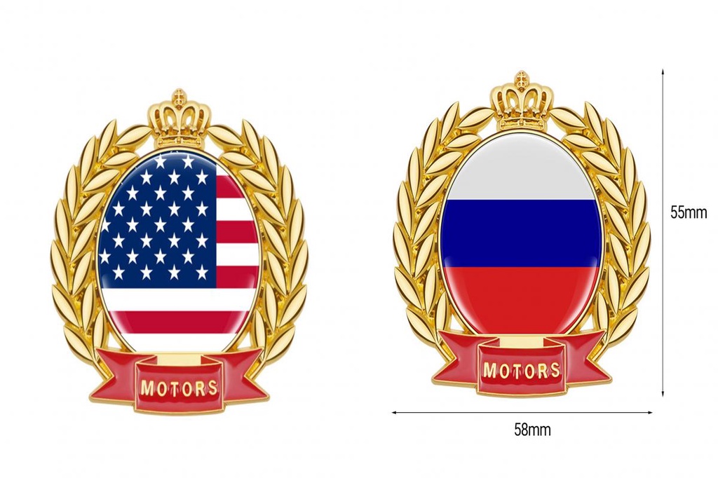 Skystar Compact 3D Emblem สําหรับ Van รถจัดแต่งทรงผม 3D สังกะสีอัลลอยด์ ...