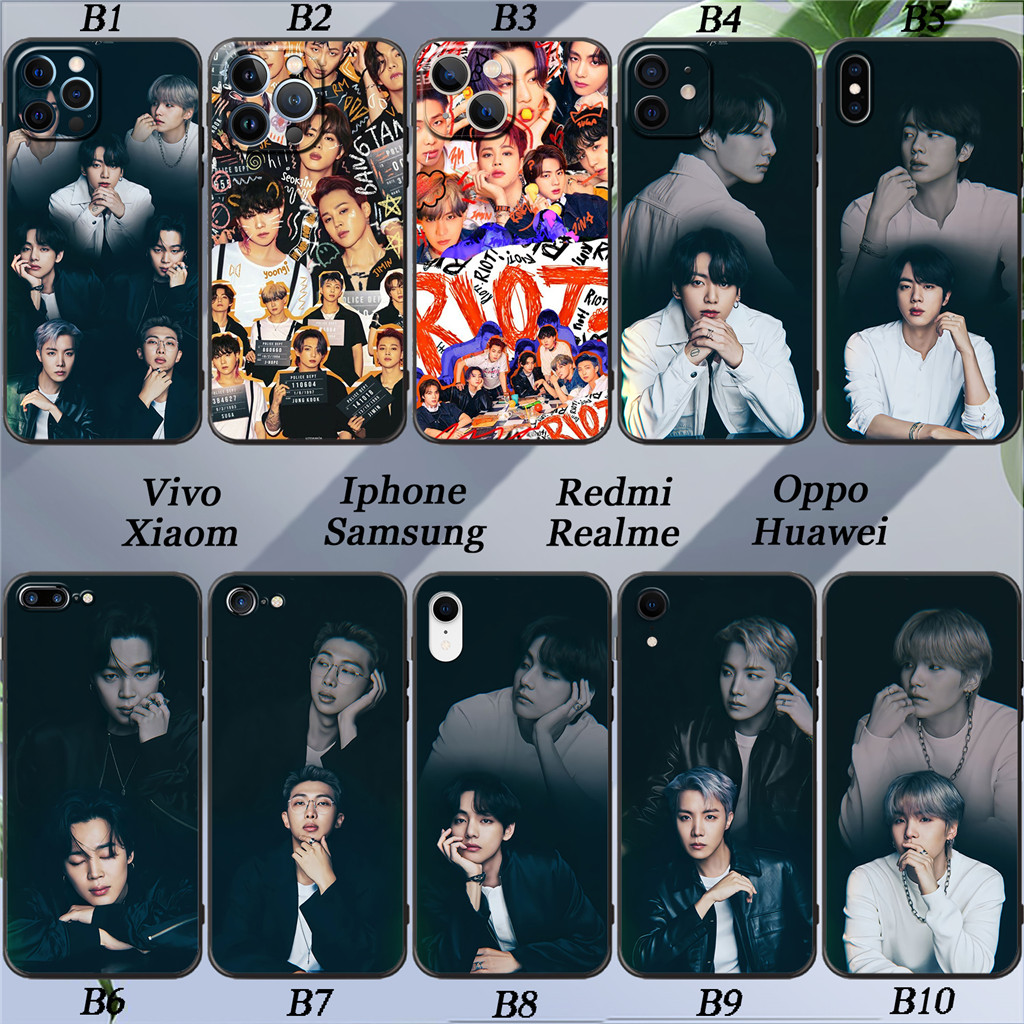 Bts Combination ซิลิโคนนุ่มกล้องป้องกันเคสโทรศัพท์In Stock Apple iPhone ...