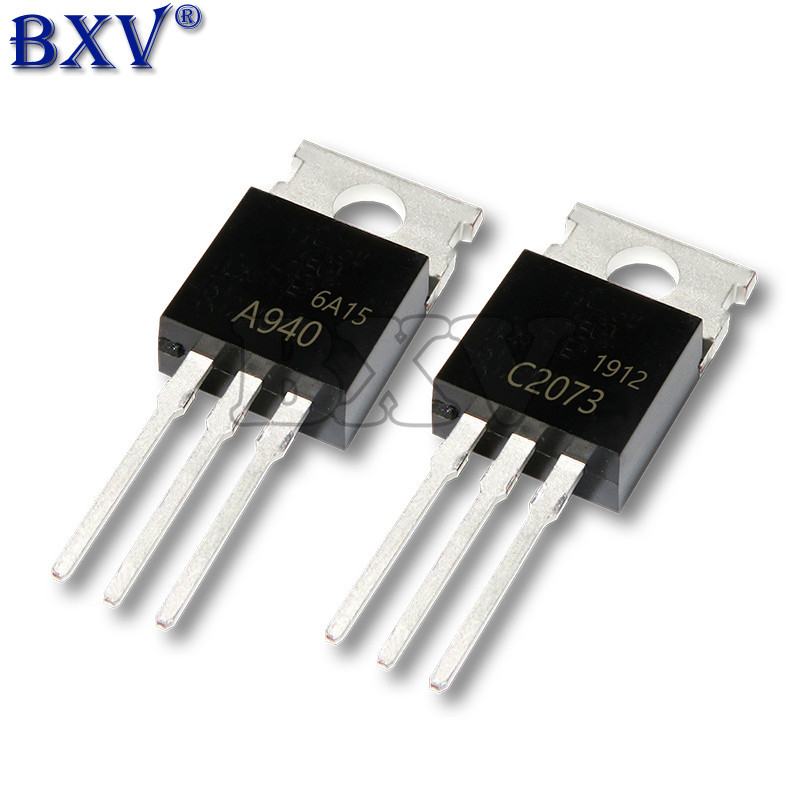 ทรานซิสเตอร์ 2SA940 5 คู่ และ 2SC2073 5 ชิ้น 2SA913 2SC1913 2SC1969 ...