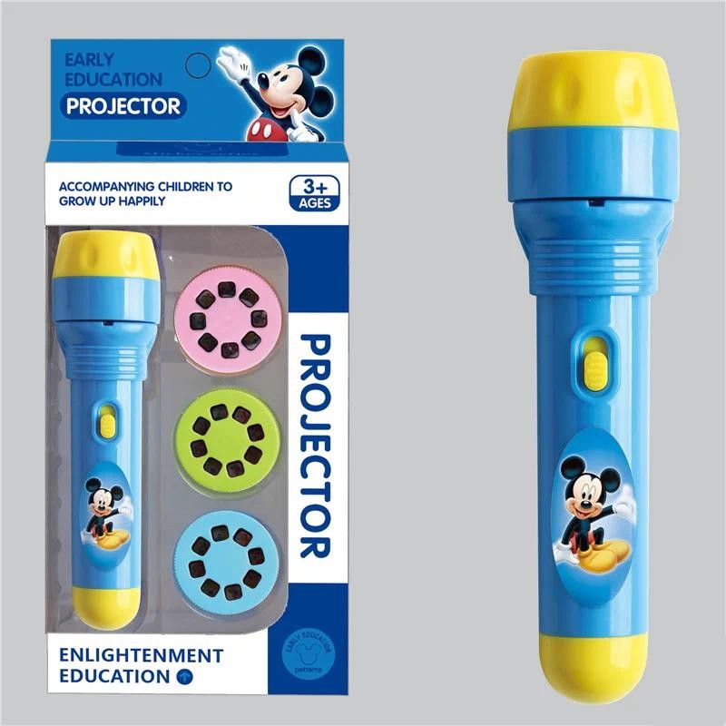 อะนิเมะ Disney Frozen Projection ไฟฉายการ์ตูน Elsa Anna Mickey Disney ...