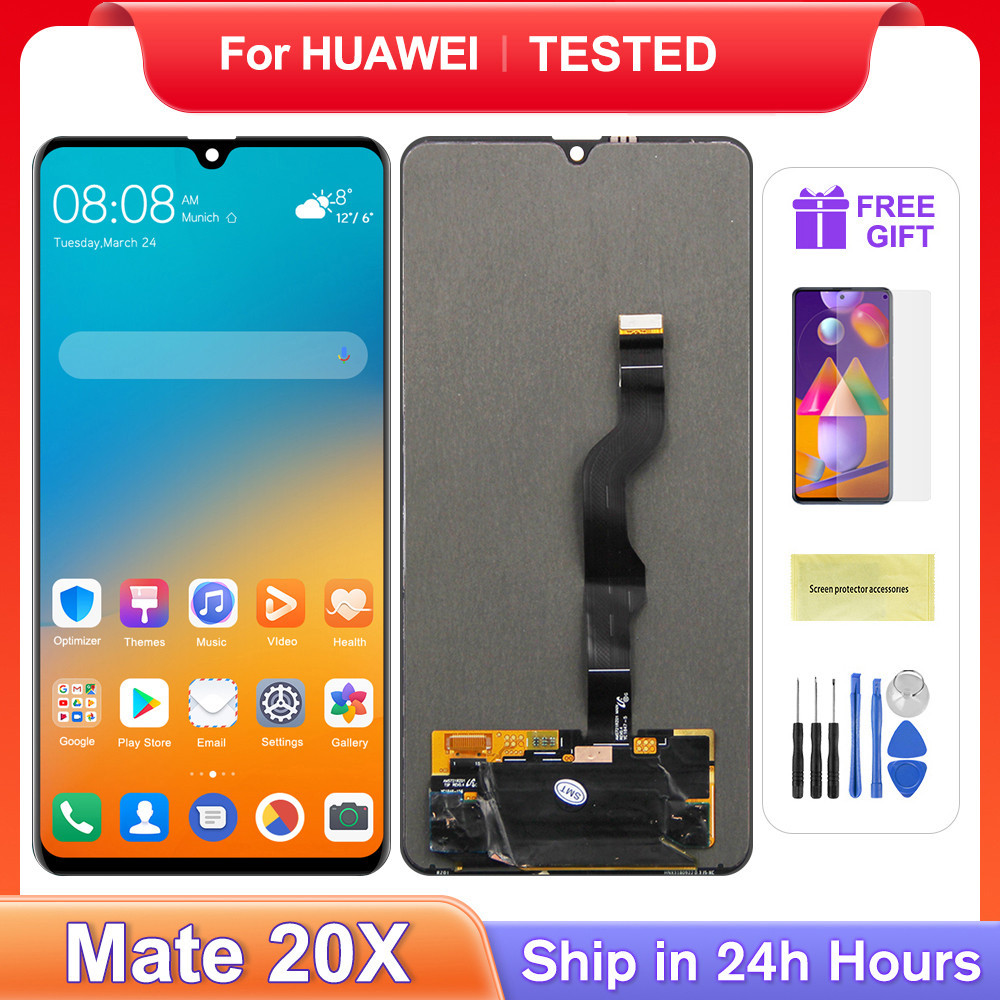 อะไหล่ชุดประกอบดิจิไทเซอร์จอสัมผัสสำหรับ Huawei 7.2 '20X คู่สำหรับ Ori ...