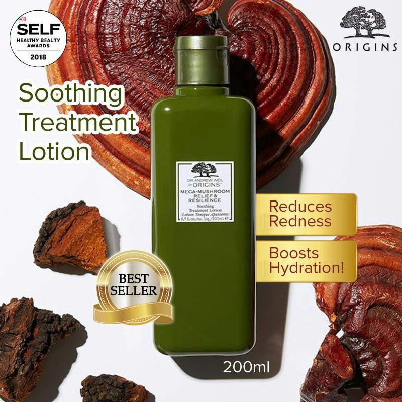 Origins สูตรใหม่ Dr. Andrew Weil MegaMushroom Relief and Resilience Soothing Treatment Lotion