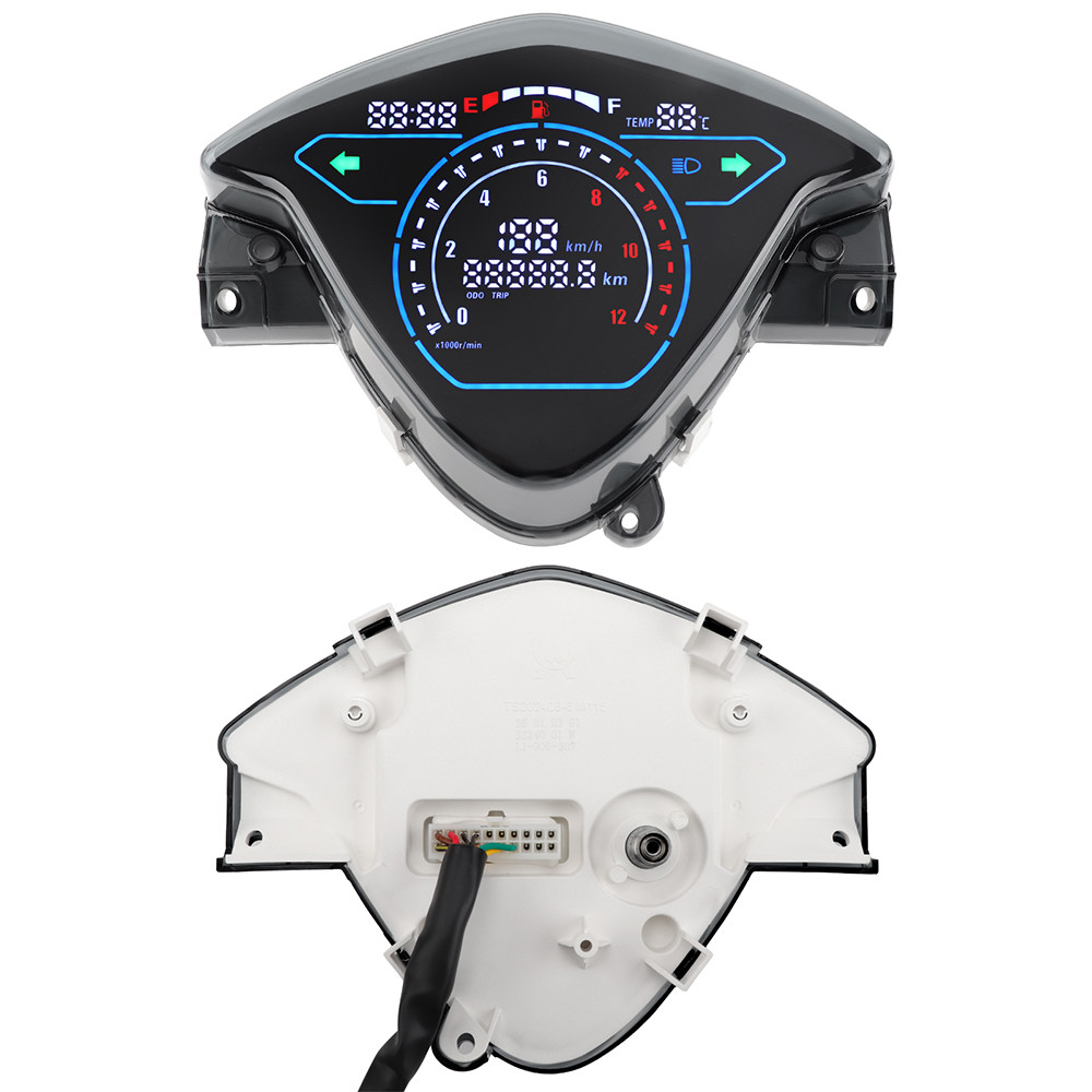 2025 ใหม่ Digital Speedometer Gauge LED Meter Speedometer ASSY เครื่อง ...