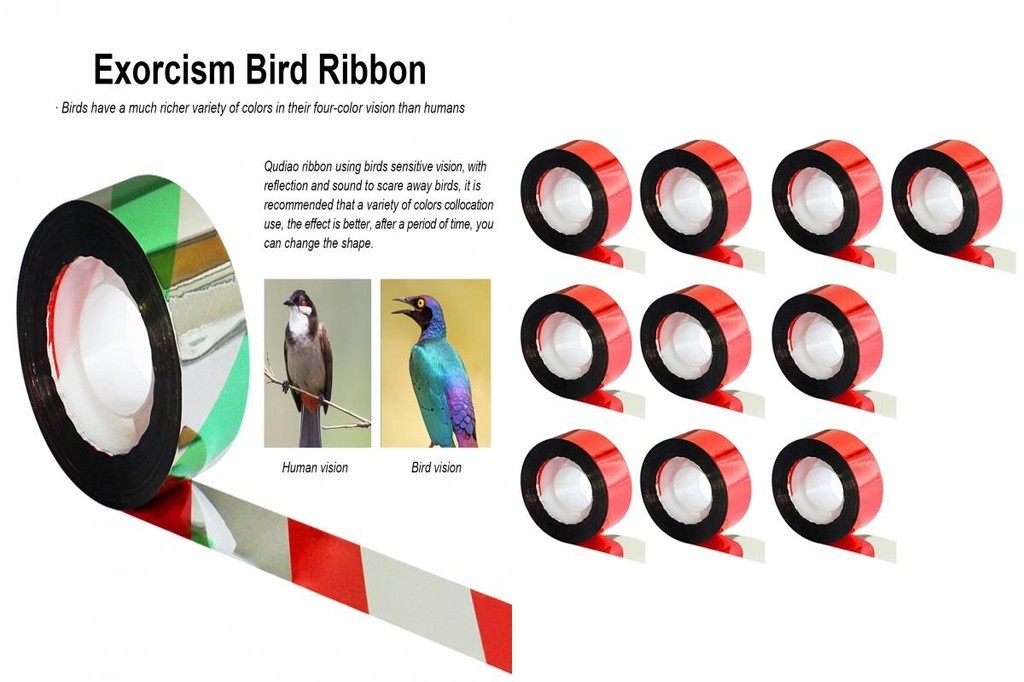 [สินค้าพร้อมส่ง] Anti Bird Ribbon Bird Scare Tape 10 ชิ้นริบบิ้นไล่นก ...