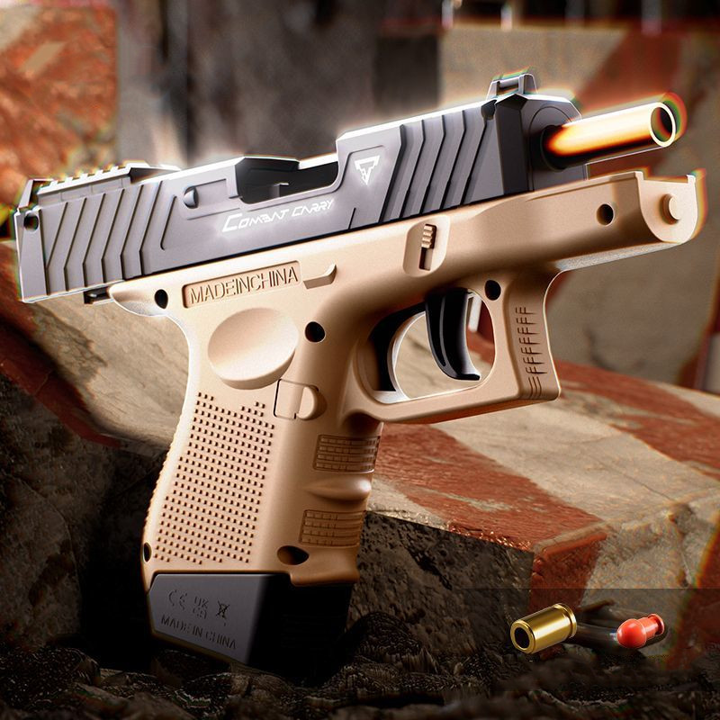 Glock G26 TTI Shell อย่างต่อเนื่องขว้างปืนกระสุนนุ่มของเล่น | Shopee ...