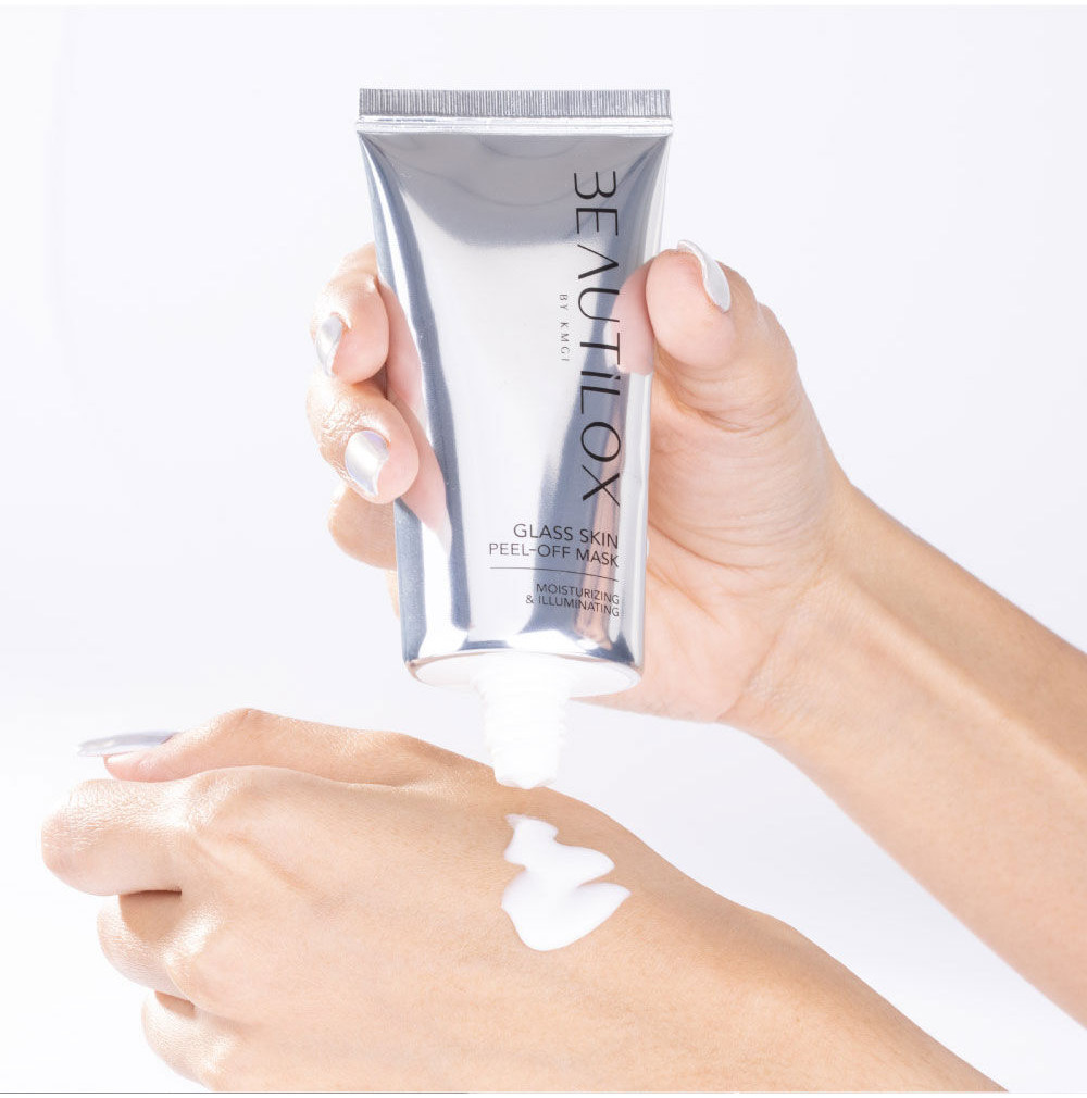 Beautilox Glass Skin Peel-Off Mask 50g บิวตี้ล็อกซ์ มาสก์แบบลอกออก. ...