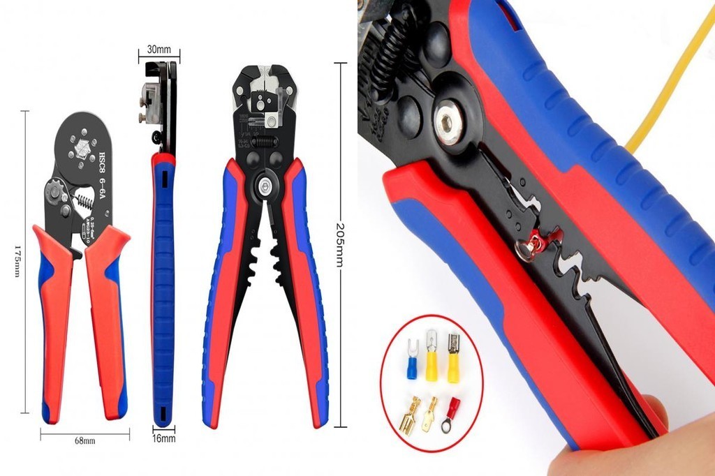 Sharp Cutting Cable Stripper Workshop Supply Cable Peel Stripper คีมตัด ...