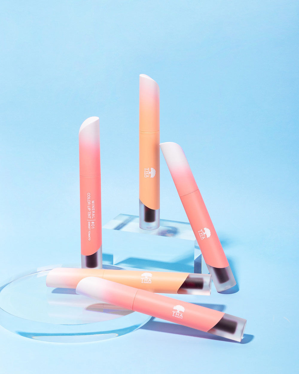THA By Nongchat Mineral Color Lip Tint 1.9g #01 Sweet Tomato ฑา ลิปทินท ...