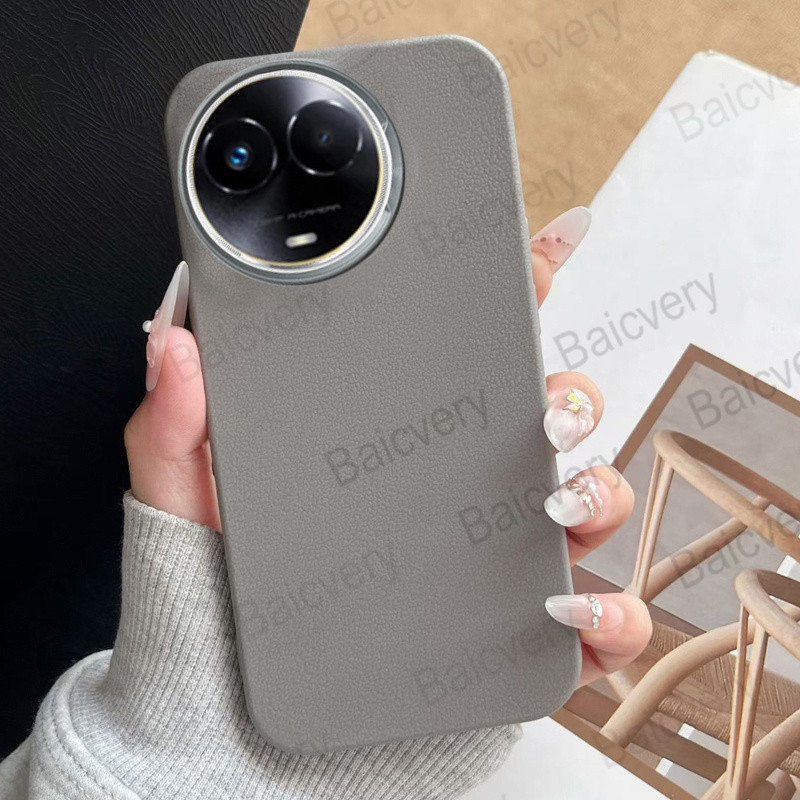 สําหรับ OPPO Realme 11X RMX3785 11 5G RMX3780 หนังสีทึบฝาหลัง | Shopee ...
