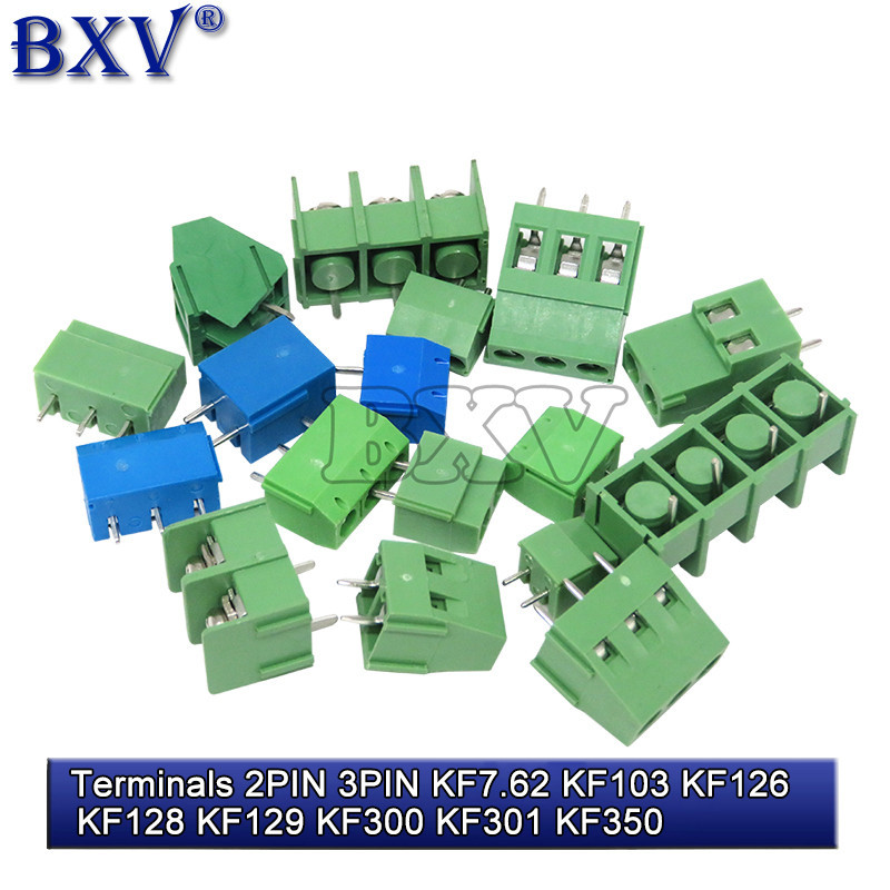 10PCS KF7.62 KF103 KF126 KF128 KF129 KF300 KF301 KF350 Connector PCB สก ...