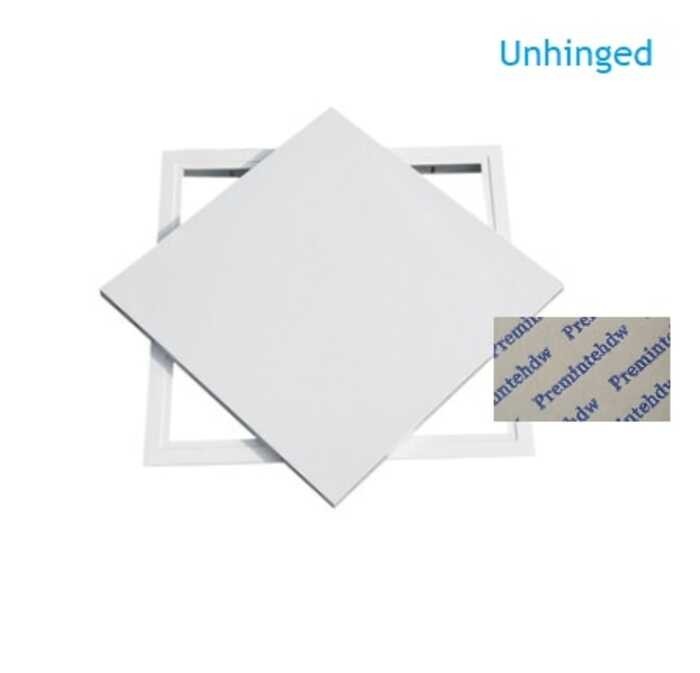 Aluminum Touch-Latch Access Panel - Waterproof Inspection Hatch For Walls & Ceilings, Customizable Size Up To 36x36 In