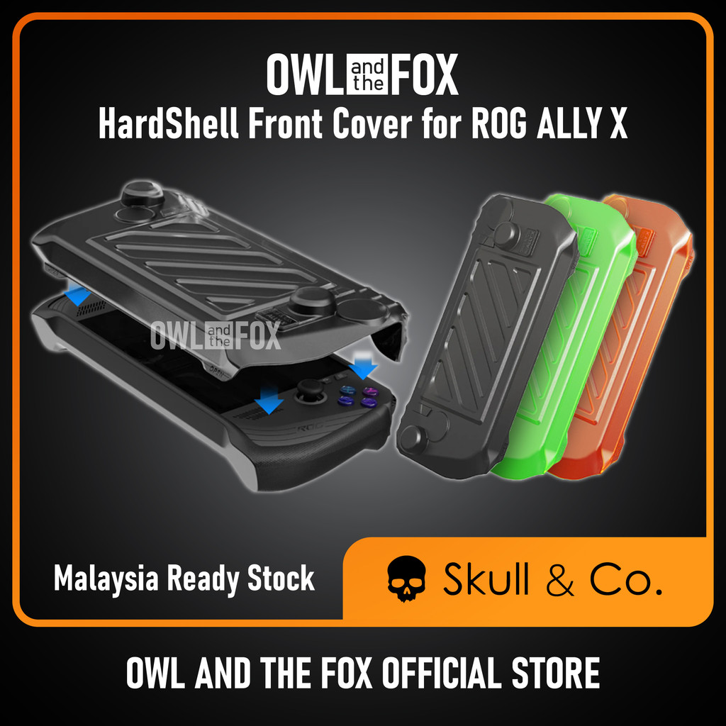 Skull & Co ROG ALLY X Hard Shell Front Cover (เข้ากันได้กับ ROG ALLY X ...